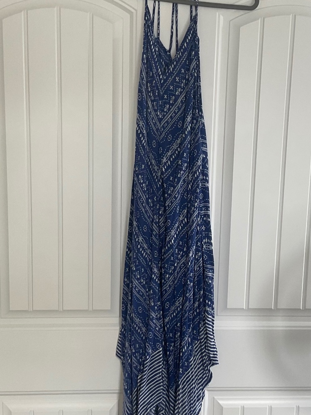 Japna Geometric Xlarge Halter Dress